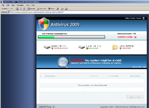 Antivirus 2009 — original article illustration